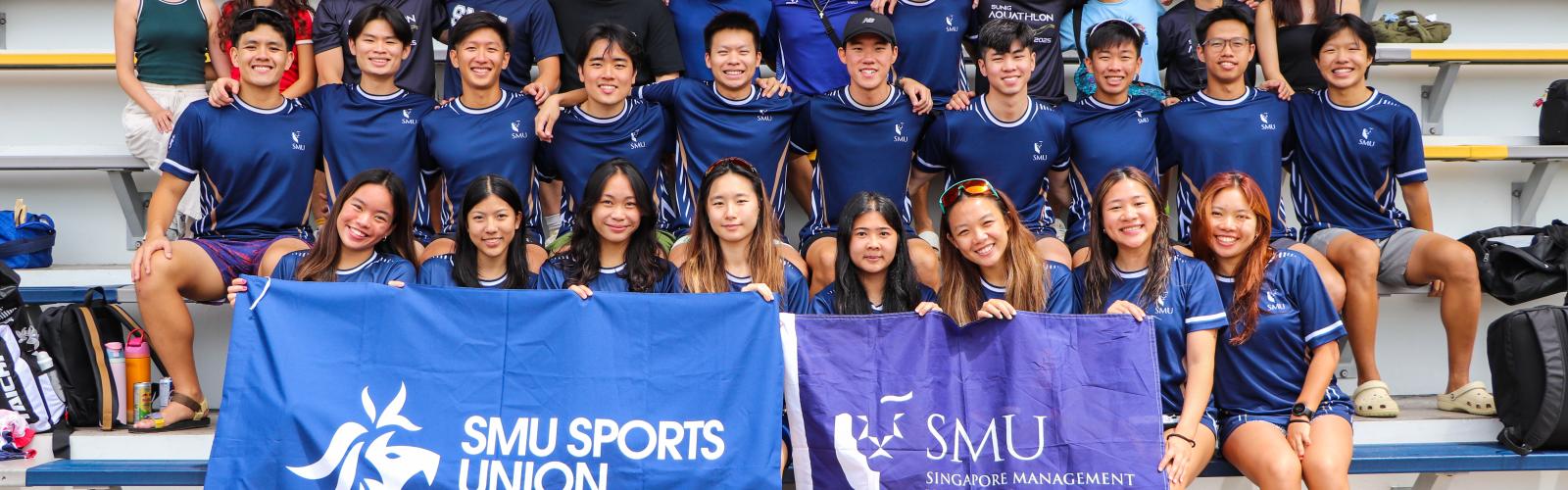 SMU Aquathlon Banner
