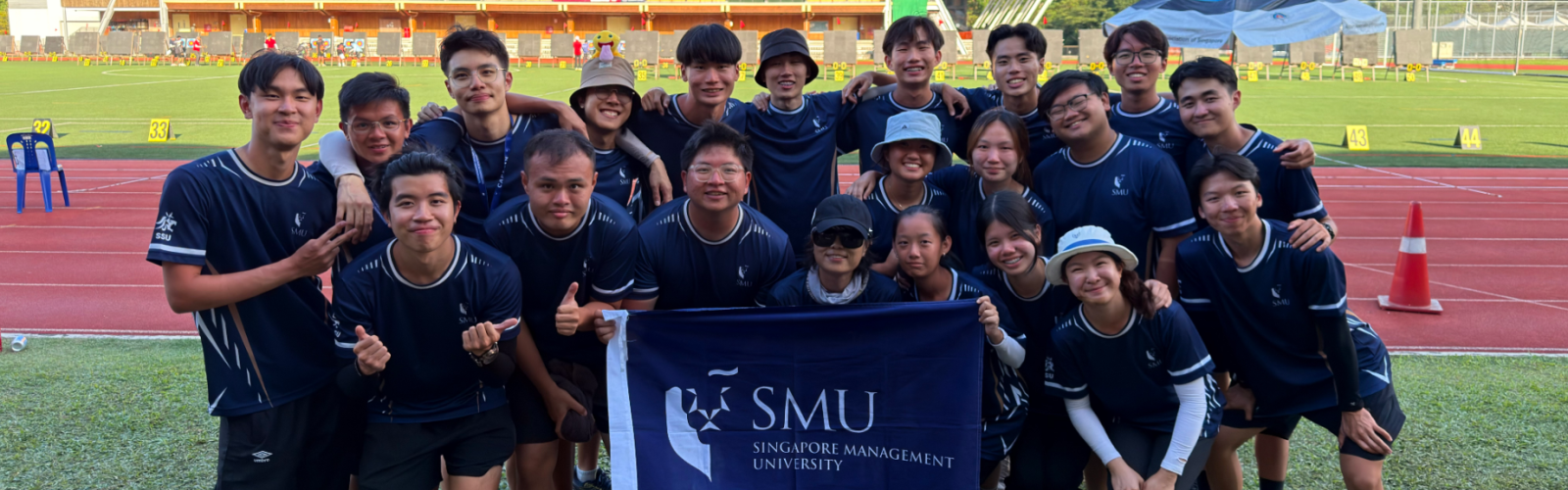 SMU Archery Banner