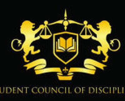 SMU Student Council of Discipline logo