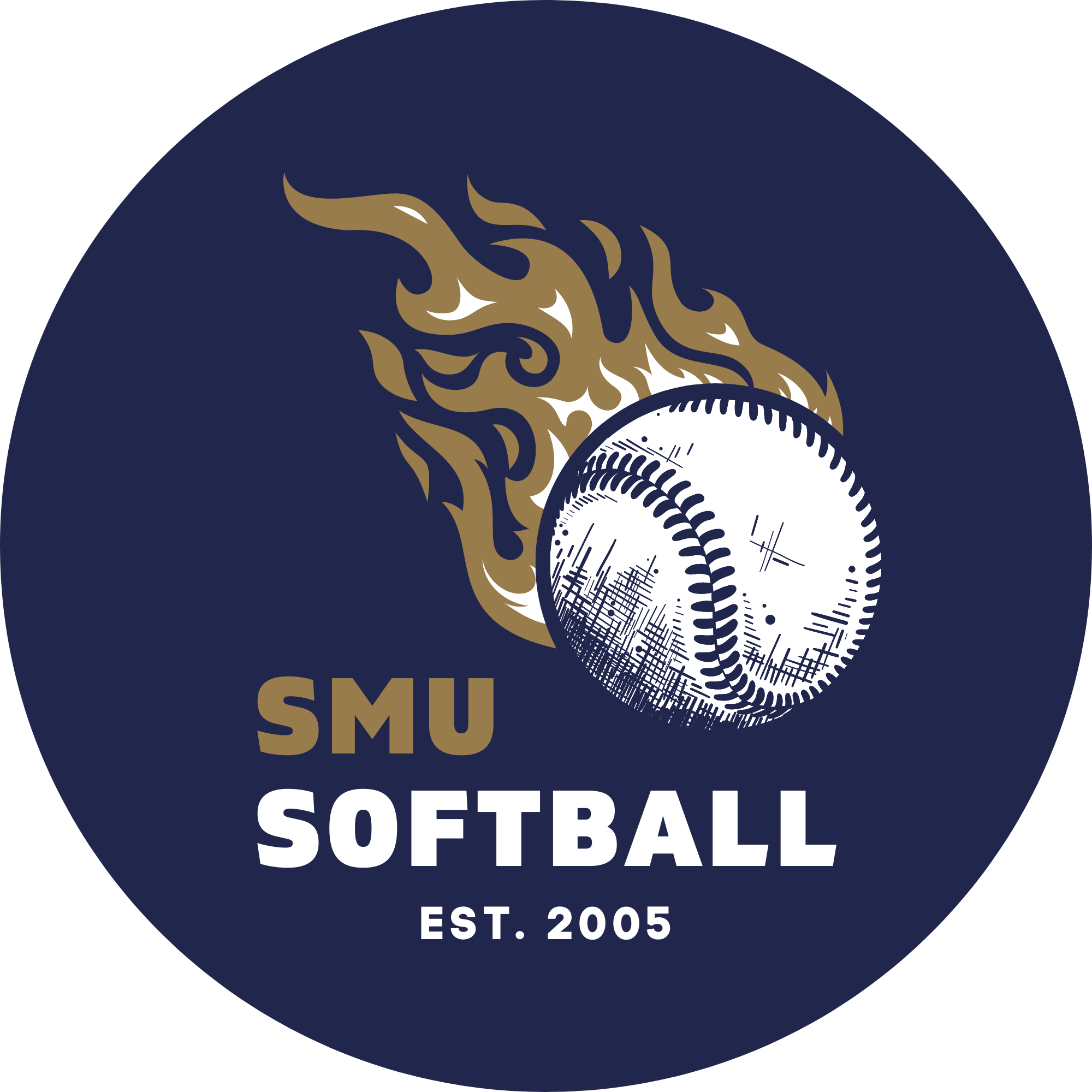 SMU Softball logo
