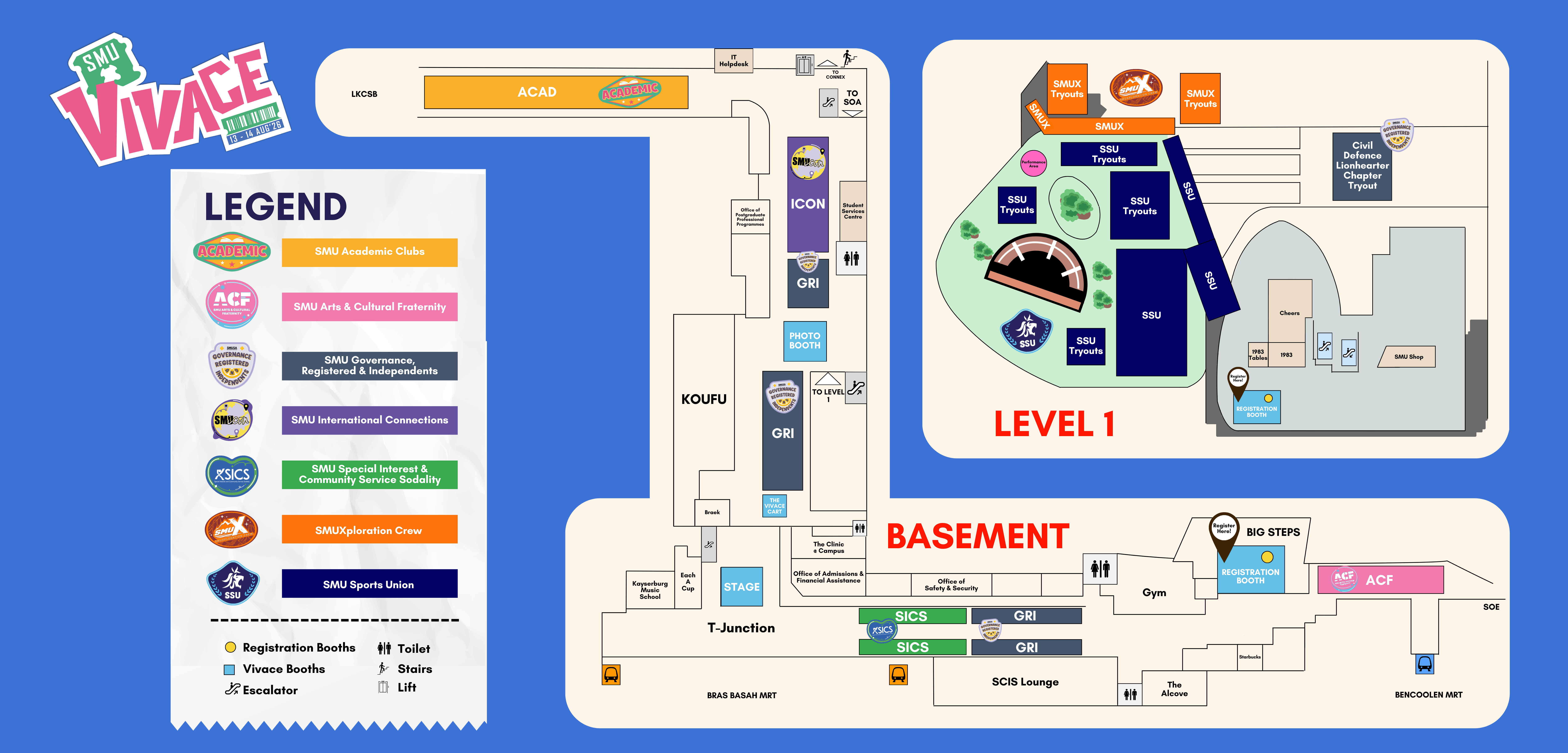 Vivace 2026 Campus Map